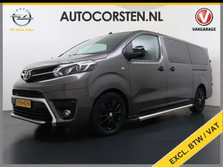 Toyota ProAce Worker L3 2.0D-4D 177PK Automaat Leder Dubbele Cabine 5-Persoons Stoelverwarming Trekh