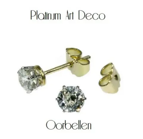 Uitzonderlijke Art Deco &amp; Art Nouveau oorbellen