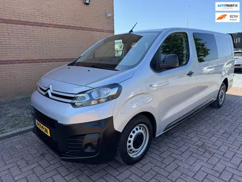 Citroen JUMPY 2.0 BlueHDI 120 Comfort XL DC S&S 5 pers, Euro 6, L3H1, Trekhaak, Marge,
