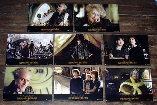 Lemony Snicket 's a series of unfortunate events filmfotoset