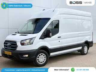 Ford E-Transit 68kWh 184PK L3H3 317km WLTP 98.5% (SOH) BEV Snelladen 360° Camera Climate Control Cru