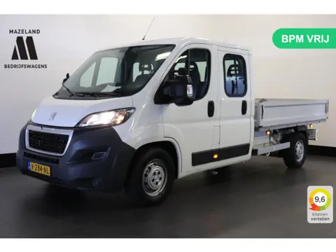 Peugeot Boxer 2.0 BlueHDI 163PK L3 Dubbele Cabine EURO 6 - Airco - Trekhaak -  € 15.900,- Excl.