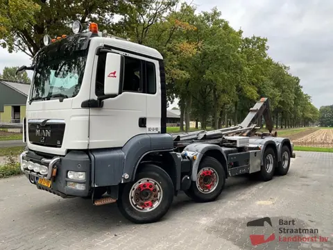 MAN TGS 41.400 8x4 Euro 5 met haakarm systeem. BS1816