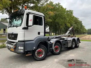 MAN TGS 41.400 8x4 Euro 5 met haakarm systeem. BS1816
