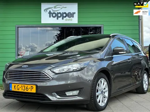 Ford Focus Wagon 1.0 Titanium|2e Eigenaar|Navigatie|CruiseControl|Climatronic|PDC|Dealer Onderhouden