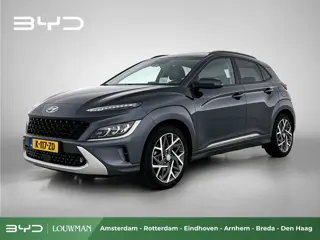 Hyundai KONA 1.6 GDI HEV Premium Sky | Trekhaak | Facelift | Weinig KM | Schuif -/- Kanteldak |