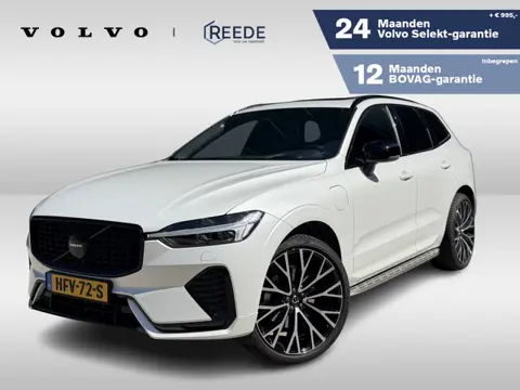 Volvo XC60 2.0 T6 Plug-in hybrid AWD Ultimate Dark | 22 inch wielen | Side Skirts | Getint Glas