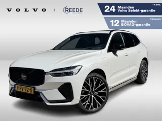 Volvo XC60 2.0 T6 Plug-in hybrid AWD Ultimate Dark | 22 inch wielen | Side Skirts | Getint Glas