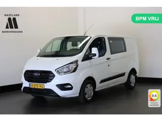 Ford Transit Custom 2.0 TDCI Dubbele Cabine EURO 6 - Airco - Cruise - PDC - € 13.900,- Excl.