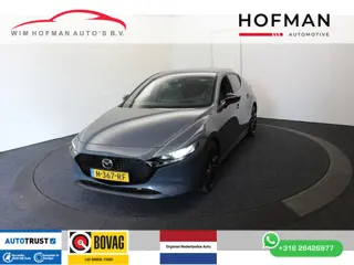 Mazda 3 2.0 e-SkyActiv-X M Hybrid 180 PKLuxury Trekh 360ºCamera Bose Vol Leder dodeh detec