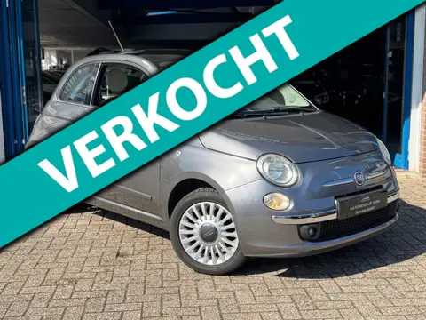 Fiat 500 1.2 Lounge 2011 GRIJS AIRCO CARPLAY APK NAP!