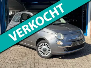 Fiat 500 1.2 Lounge 2011 GRIJS AIRCO CARPLAY APK NAP!