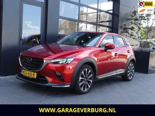 Mazda CX-3 2.0 SkyActiv-G 120 GT-M Automaat (Navi/Carplay,Camera,AdaptivCruise,PDC,1/2Leer,Keyless,B