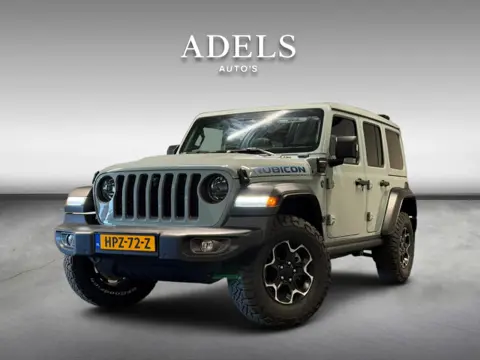 Jeep Wrangler Unlimited 4xe 380 Rubicon Sky One Earl Clear Coat Softtop Keyless Leder