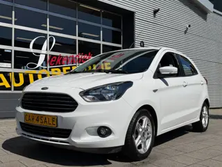 Ford Ka+ 1.2 Trend Ultimate White 5Drs - 62.000 KM - Airco I Sport velgen I PDC I Dealer onderhouden