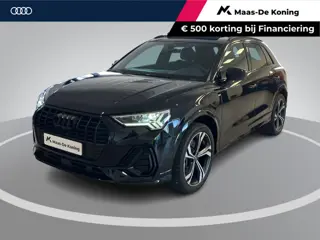 Audi Q3 45 TFSIe S edition · Panoramadak · 360°Camera + Parkeersensoren · Apple/Android Car Play · S