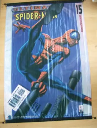 Spiderman poster vlag adv 1533