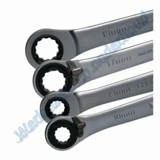 Promat ringratelsleutel 4 in 1 10-13-17-19mm