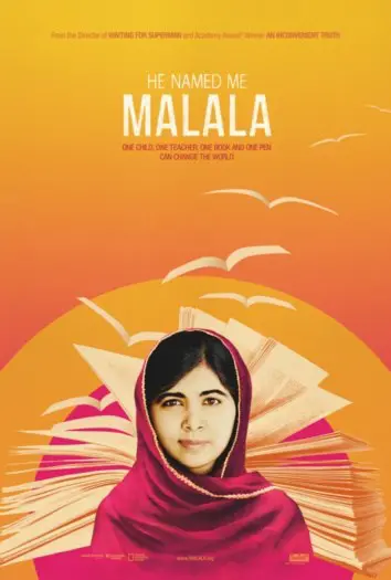 HE NAMED ME MALALA filmposter.