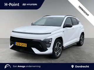 Hyundai Kona N Line 1.6 GDI HEV 140pk | TREKHAAK | ALCANTARA | BLIND SPOT + 360° CAMERA | STOELVERW.