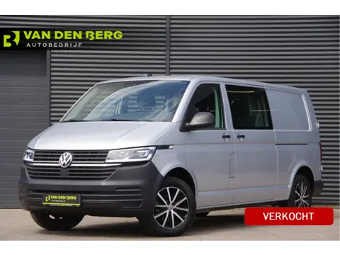 Volkswagen Transporter 2.0 TDI L2 DC-5P, 150PK AUT. LED, 2X SCHUIFDEUR, STOELVERWARMING, STANDKACHEL