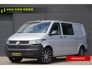Volkswagen Transporter 2.0 TDI L2 DC-5P, 150PK AUT. LED, 2X SCHUIFDEUR, STOELVERWARMING, STANDKACHEL