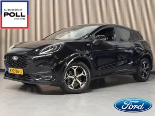 Ford Puma 155pk Eco Hybrid Automaat ST-Line X Led Matrix Leder Navi 360 Camera Adap Cruise Winter Do
