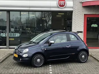 Fiat 500 TwinAir Turbo 105pk Riva NAVI|CLIMATE|LEER|SCHUIFDAK|PDC|16"