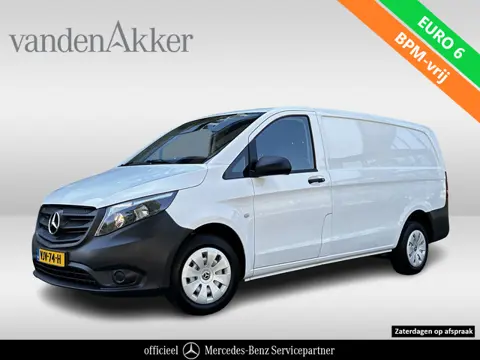 Mercedes-Benz Vito 110 CDI L2 Lang // Trekhaak // € 384,- p/mnd // Airco // 12 mnd Garantie // Bank 