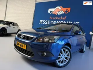 Ford Focus Wagon 1.8 Limited Flexi Fuel/ bj.2009 / kleur: blauw / airco / sportvelgen / trekhaak / N