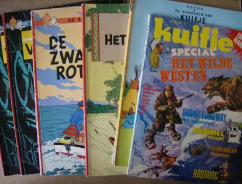 Kuifje stripboeken adv 1664