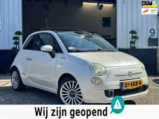 Fiat 500 1.2 | Sport | AUTOMAAT | SCHUIFDAK | BOEKJES | APK | NL | NAP |