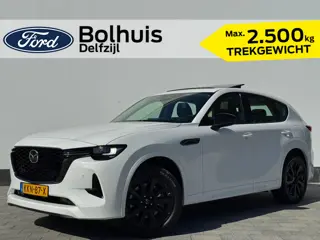 Mazda CX-60 2.5 e-SkyActiv PHEV 327pk Homura | Trekhaak | 2.500KG Trekgewicht! | Pano | Cruise | Sto