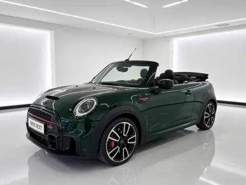 MINI Cabrio 2.0 John Cooper Works JCW | 231 pk | Rebel Green | Active Cruise Control (ACC) | Leder