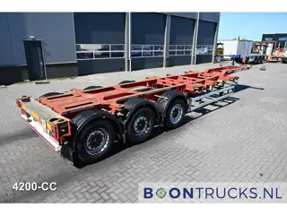 Schmitz Cargobull SCF 24 | 2x20-30-40-45ft HC * EXTENDABLE REAR * DISC * NL TRAILER