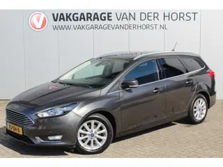 Ford FOCUS Wagon 1.0-125pk Titanium. Zeer nette, praktische en goed onderhouden wagen, afkomstig van