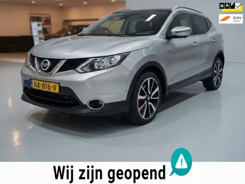 Nissan Qashqai 1.2 Tekna-AUTOMAAT * LED * 360 * PANORAMADAK * NETTE AUTO