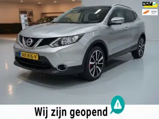 Nissan Qashqai 1.2 Tekna-AUTOMAAT * LED * 360 * PANORAMADAK * NETTE AUTO