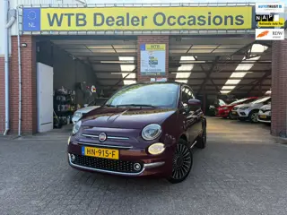 Fiat 500 0.9 TwinAir Turbo Lounge, Pano, Navi, Blue-Tooth, 2e Eig.