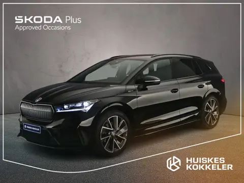 Skoda Enyaq iV 60 Sportline 180pk Automaat Warmtepomp, Trekhaak, Adaptive cruise control, Navigatie,