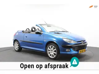 Peugeot 206 CC 2.0-16V | Climate control | Sportvelgen | Lederen bekleding |