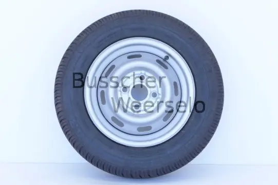 Wiel 13" Compl. 100*4 165/70 Profil REM Aanhanger Voorradig