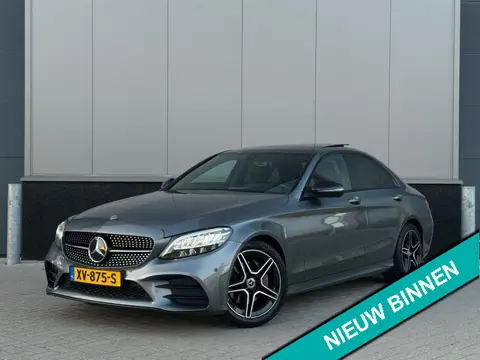 Mercedes-Benz C-klasse 180 AMG Line |PANO|360|TREKHAAK|FACELIFT