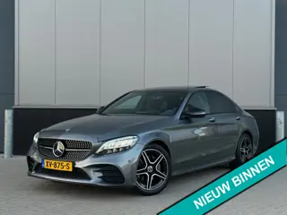 Mercedes-Benz C-klasse 180 AMG Line |PANO|360|TREKHAAK|FACELIFT
