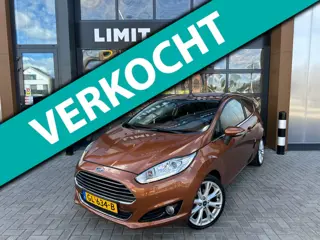 Ford Fiesta 1.0 EcoBoost Titanium/Aut/Leer/Climate/Cruise/Camera/Keyless/St.verw/Navi/Pdc v+a/Apk