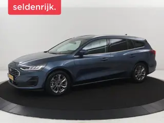 Ford Focus Wagon 1.0 EcoBoost Hybrid Titanium Automaat 155 PK | Navi | Clima | Cruise Control | Park