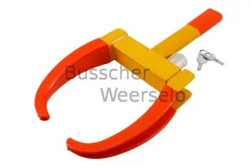 Wielklem aanhangwagen aanhanger type Lokmas verstelbaar