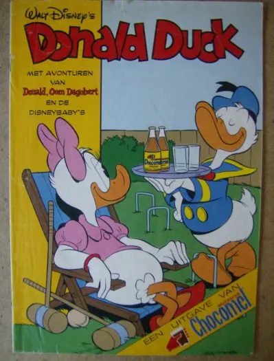 Donald duck chocomel adv 1805