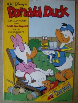 Donald duck chocomel adv 1805