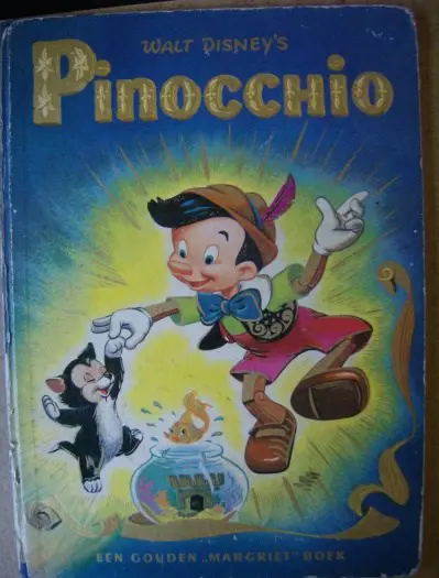 Pinocchio gekartonneerd adv 1828